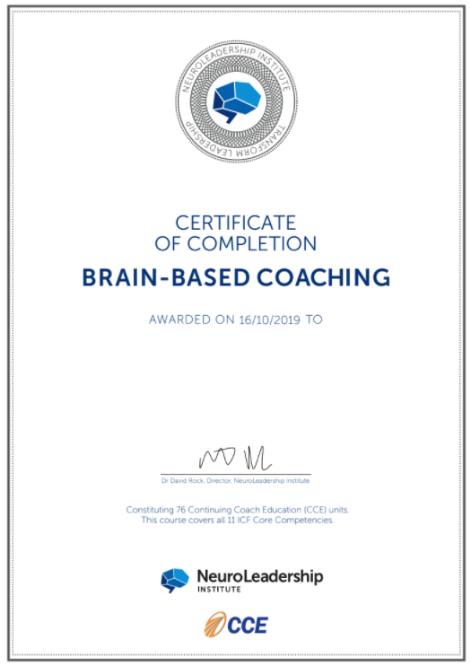 BrainBased Coaching Certification Program Overview APAC